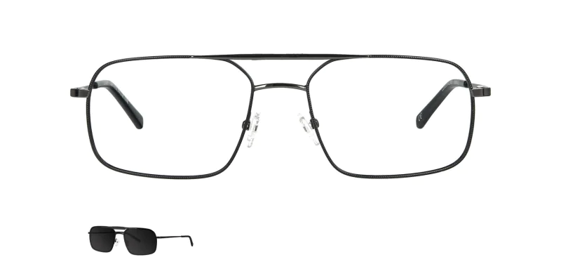 Optical frame with clip-on TONNY 0039C3