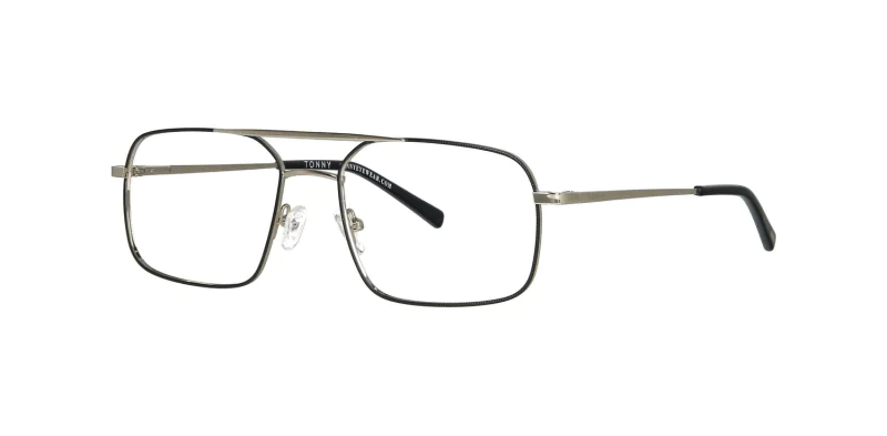 Optical frame with clip-on TONNY 0039C2