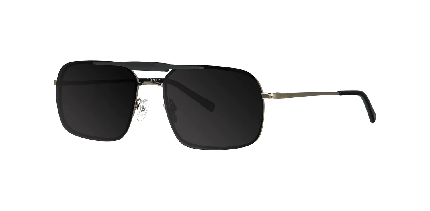 Optical frame with clip-on TONNY 0039C2