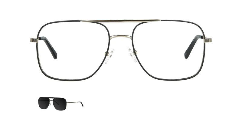 Optical frame with clip-on TONNY 0040C2