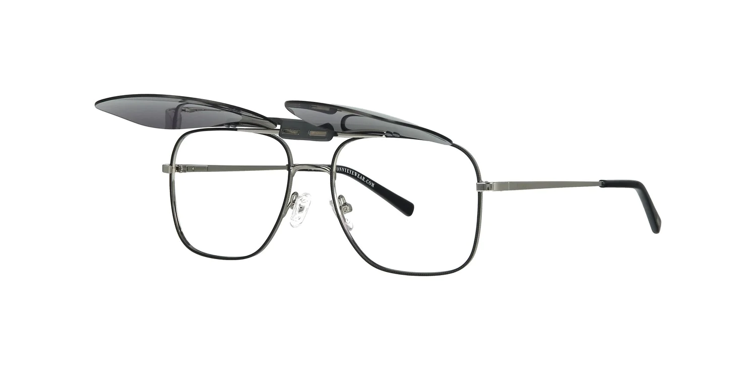 Optical frame with clip-on TONNY 0040C1