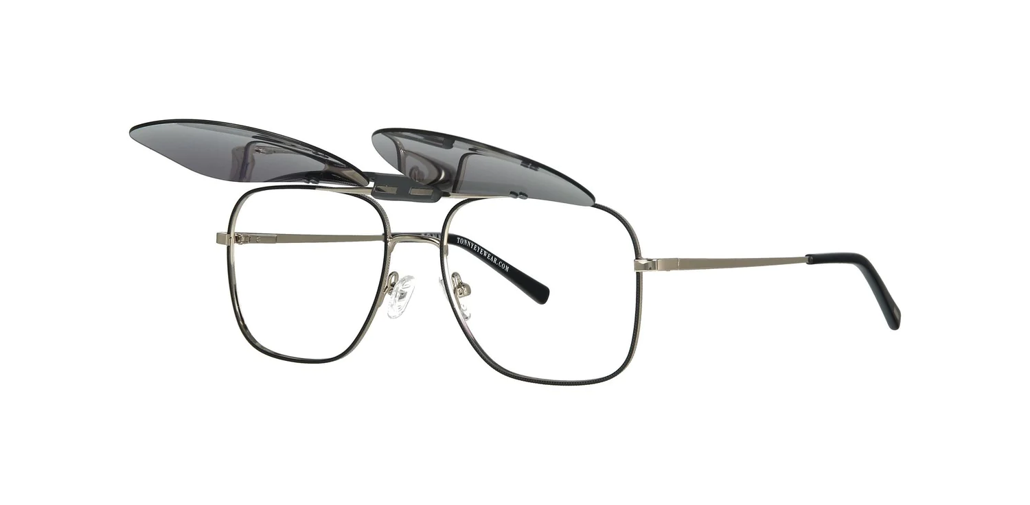 Optical frame with clip-on TONNY 0040C2