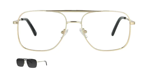 Optical frame with clip-on TONNY 0040C4