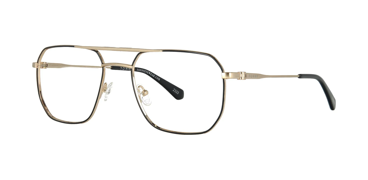 Optical frame with clip-on TONNY 48430AC1-CL1