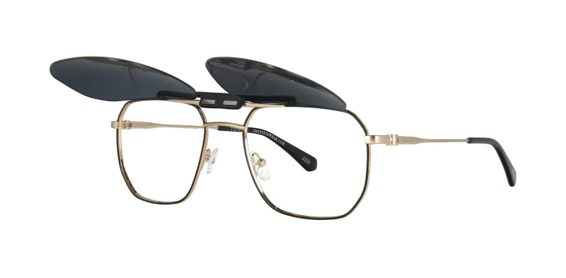 Optical frame with clip-on TONNY 48430AC1-CL1