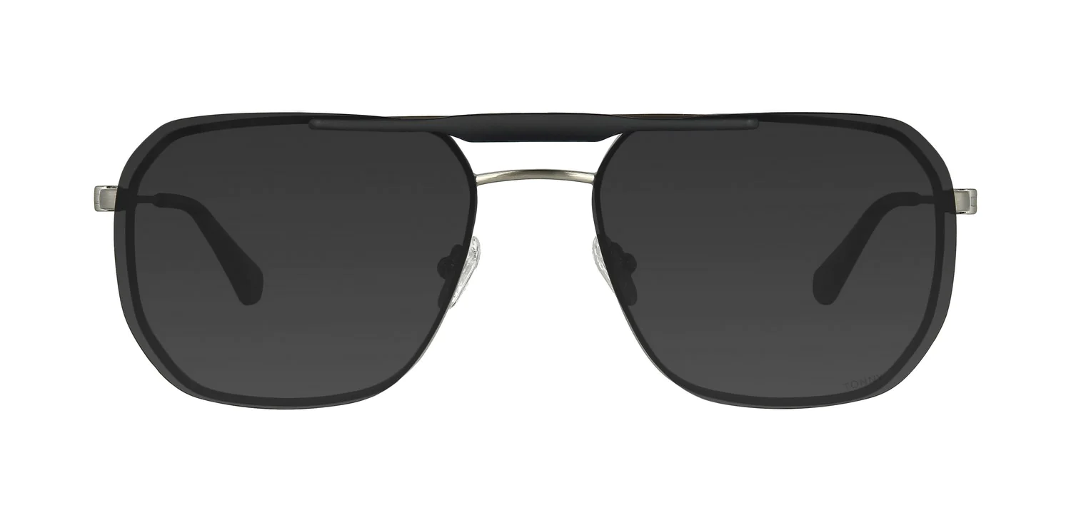 Optical frame with clip-on TONNY 48430AC2-CL1