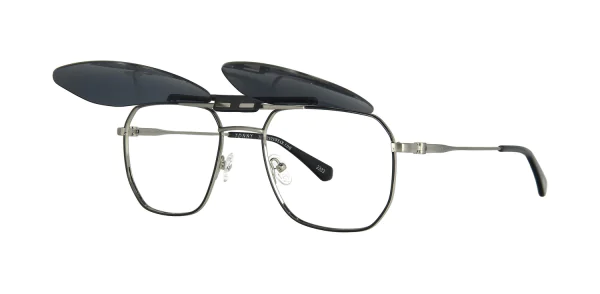 Optical frame with clip-on TONNY 48430AC2-CL1