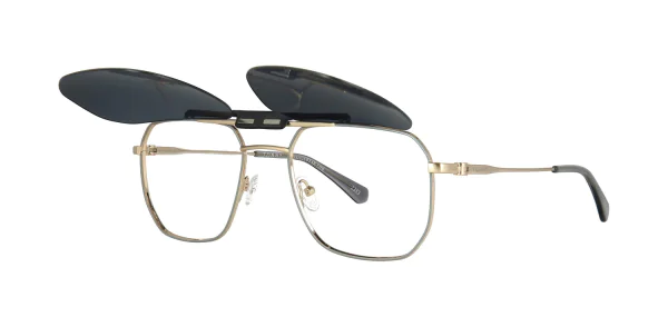 Optical frame with clip-on TONNY 48430AC3-CL1