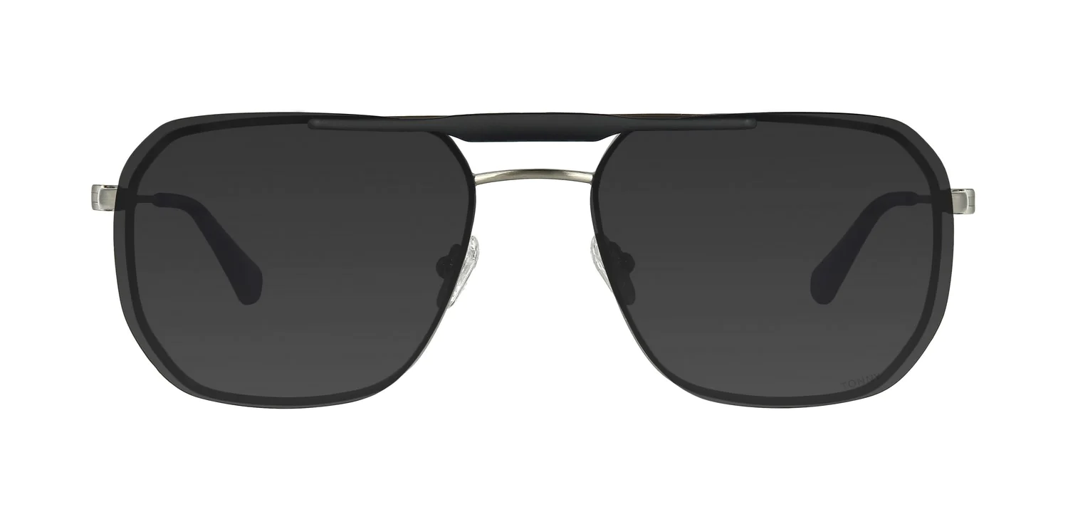 Optical frame with clip-on TONNY 48430AC4-CL1