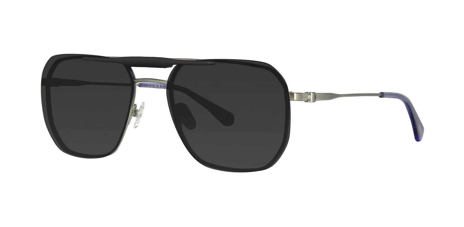 Optical frame with clip-on TONNY 48430AC4-CL1