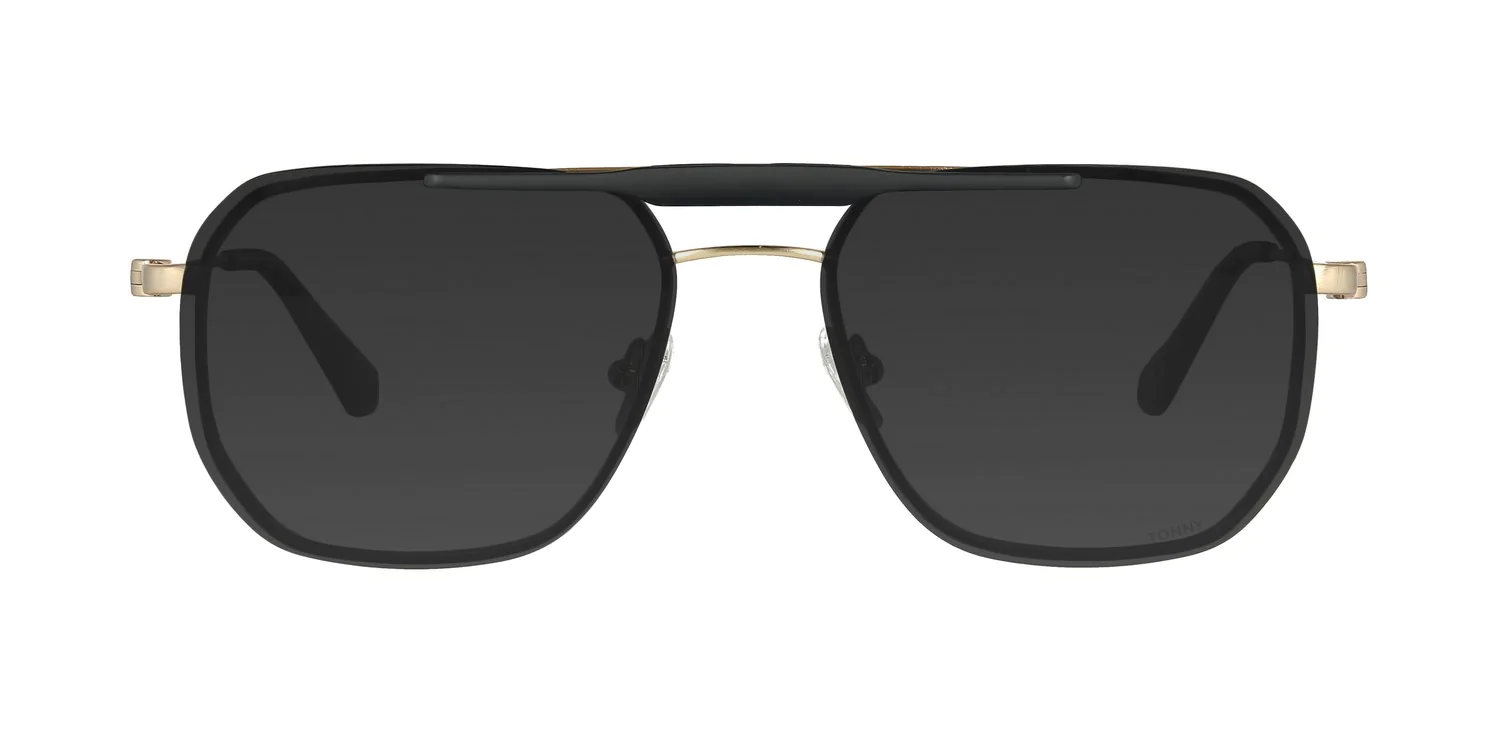 Optical frame with clip-on TONNY 48430C3-CL1