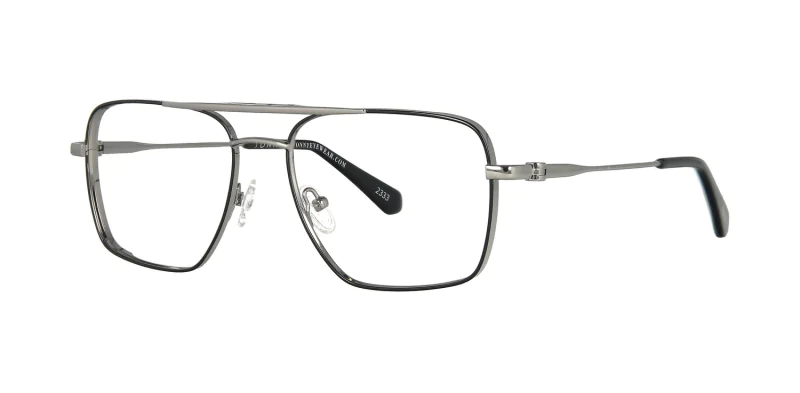 Optical frame with clip-on TONNY 48435C1-CL1