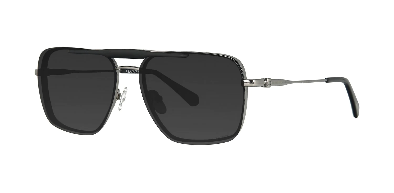 Optical frame with clip-on TONNY 48435C1-CL1