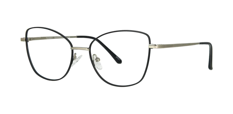 Optical frame with clip-on TONNY 48382C4-CL1