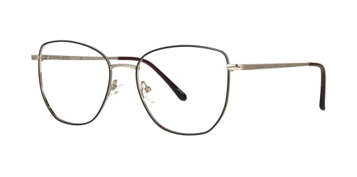 Optical frame with clip-on TONNY 48387C4-CL1