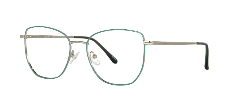 Optical frame with clip-on TONNY 48387C5-CL1