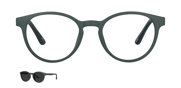 Optical frame with clip-on TONNY 48388C4-CL1