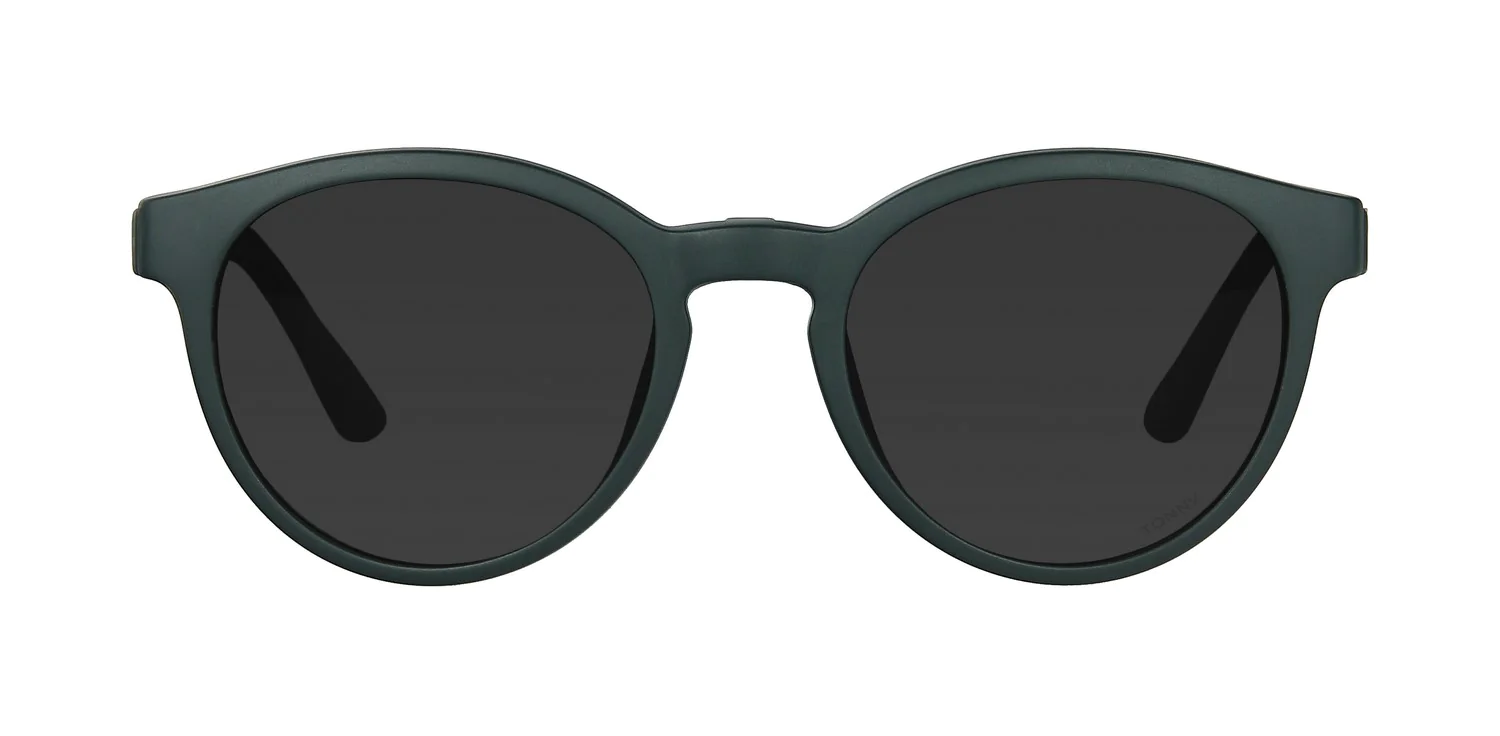 Optical frame with clip-on TONNY 48388C4-CL1