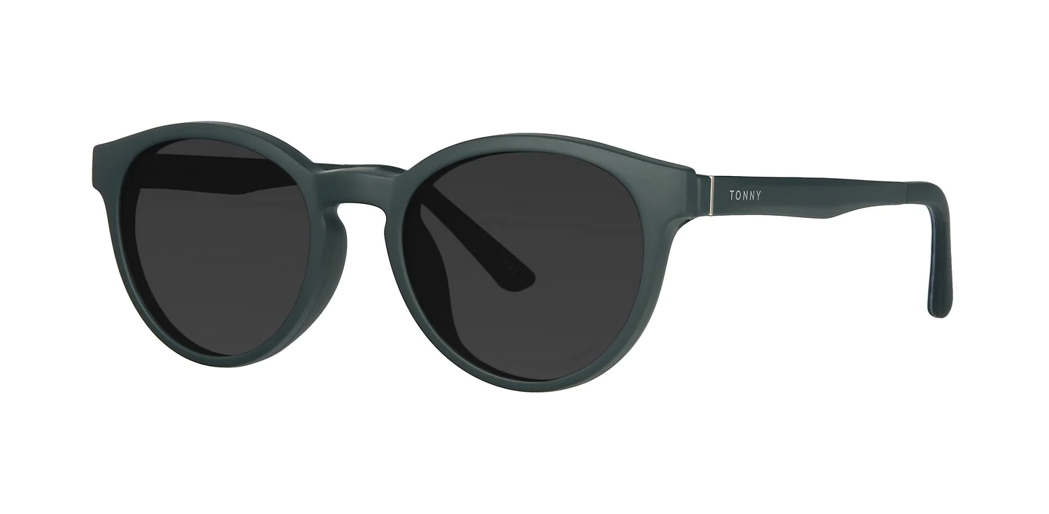 Optical frame with clip-on TONNY 48388C4-CL1