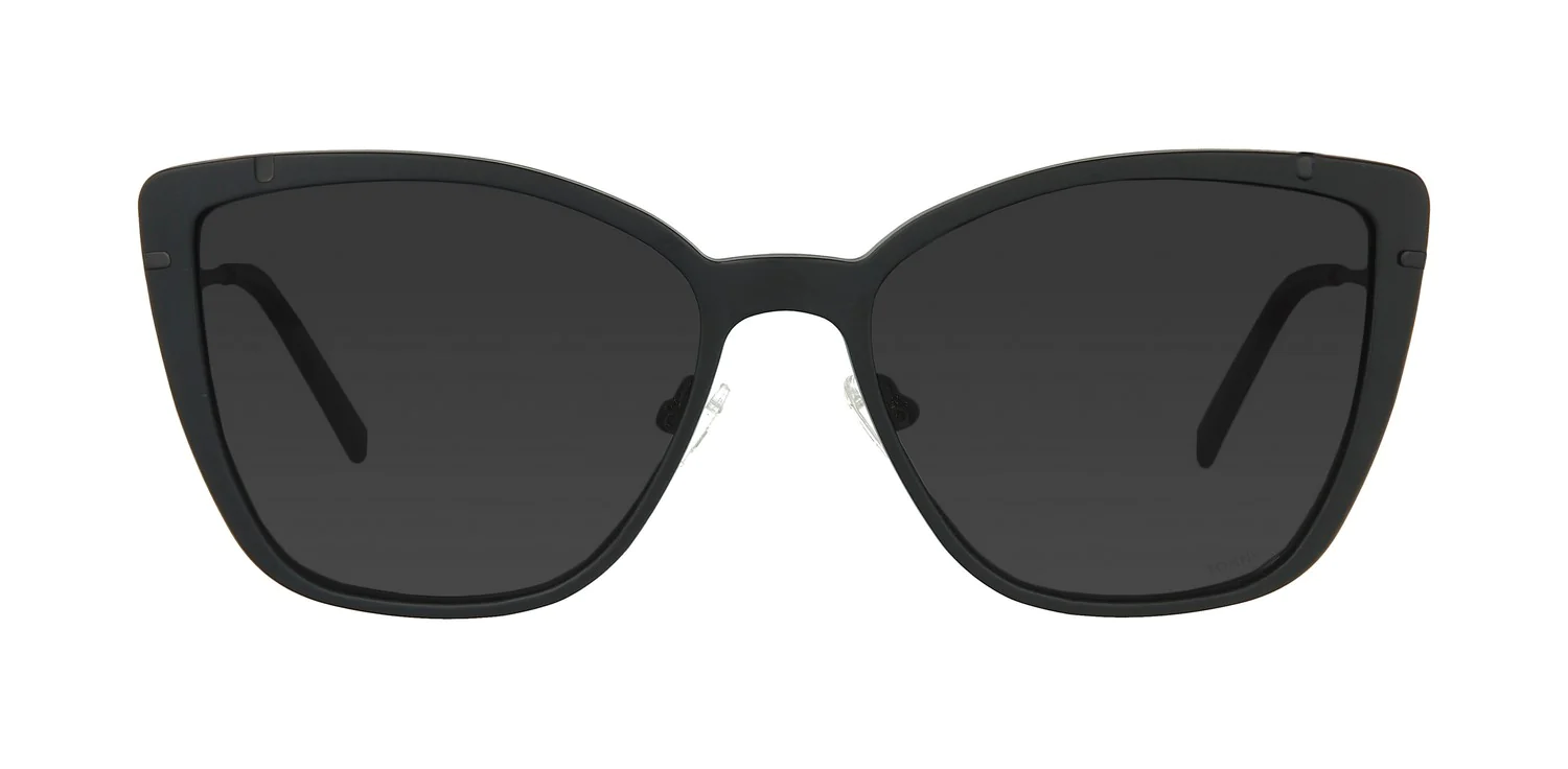 Optical frame with clip-on TONNY 48361C6-CL1