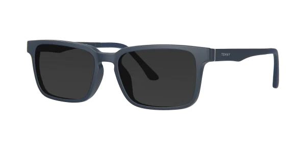 Optical frame with clip-on TONNY 48366C4-CL3