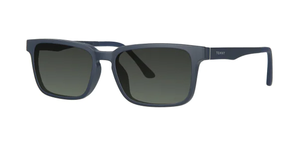 Optical frame with clip-on TONNY 48366C4-CL3