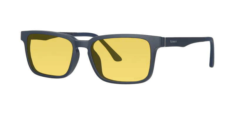 Optical frame with clip-on TONNY 48366C4-CL3