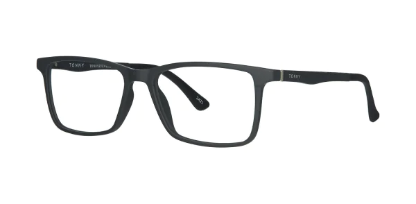 Optical frame with clip-on TONNY 48368C4-CL3