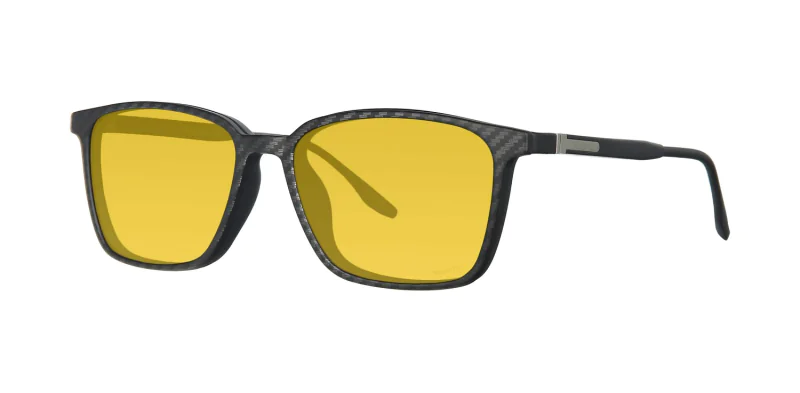 Optical frame with clip-on TONNY 48370C4-CL3