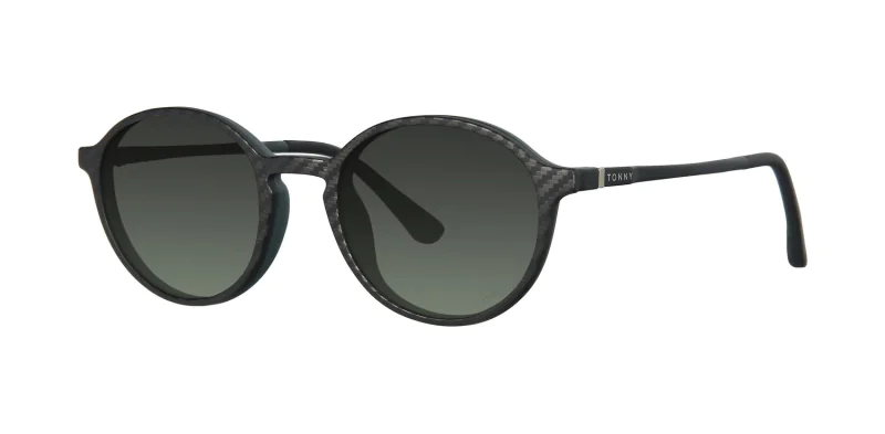 Optical frame with clip-on TONNY 48371C4-CL3