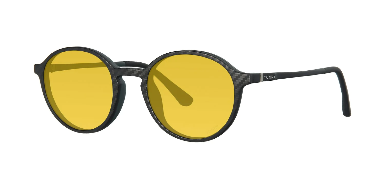 Optical frame with clip-on TONNY 48371C4-CL3