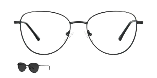 Optical frame with clip-on TONNY 48380C4-CL1