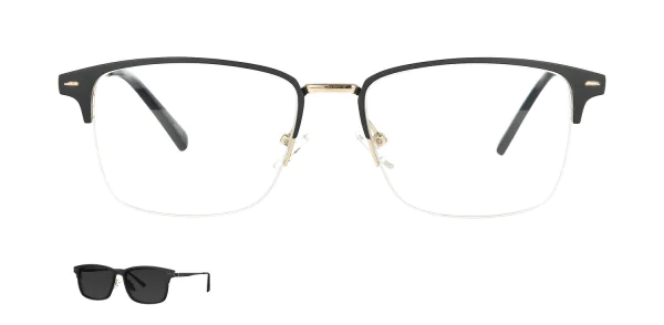 Optical frame with clip-on TONNY 48363AC1-CL1