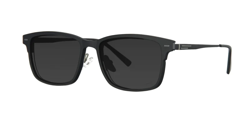 Optical frame with clip-on TONNY 48363AC3-CLN1