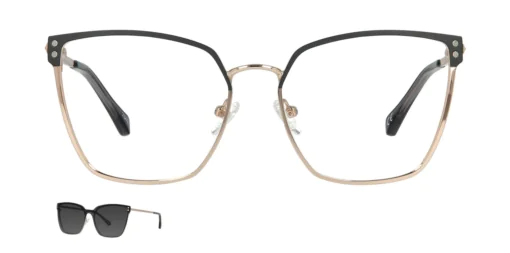 Optical frame with clip-on TONNY 48415C2-CL1