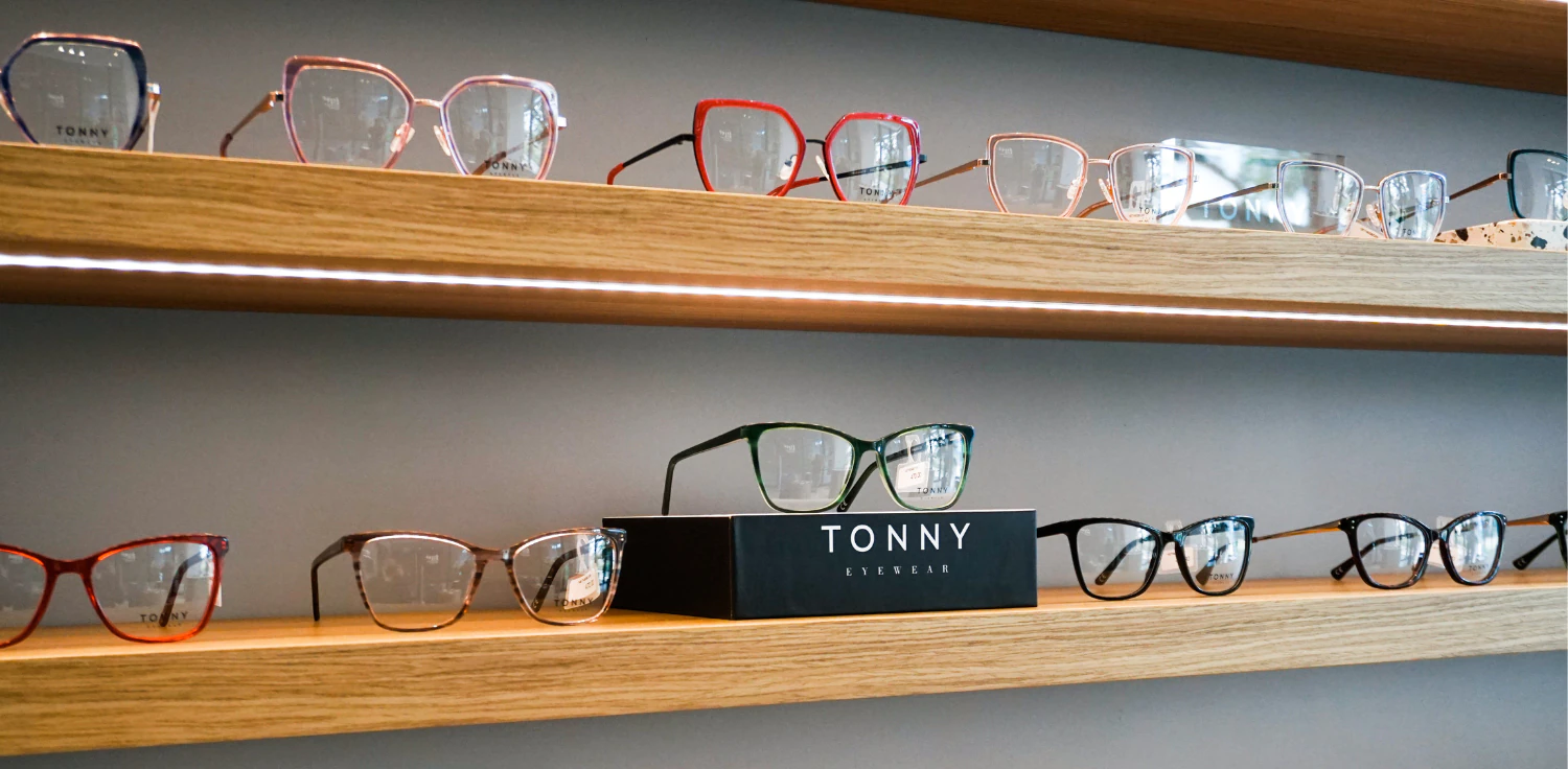 Black display 1/3 for glasses (5cm)