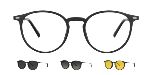 Optical frame with clip-on TONNY 0060C1SET