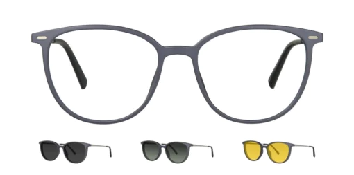 Optical frame with clip-on TONNY 0064C3SET