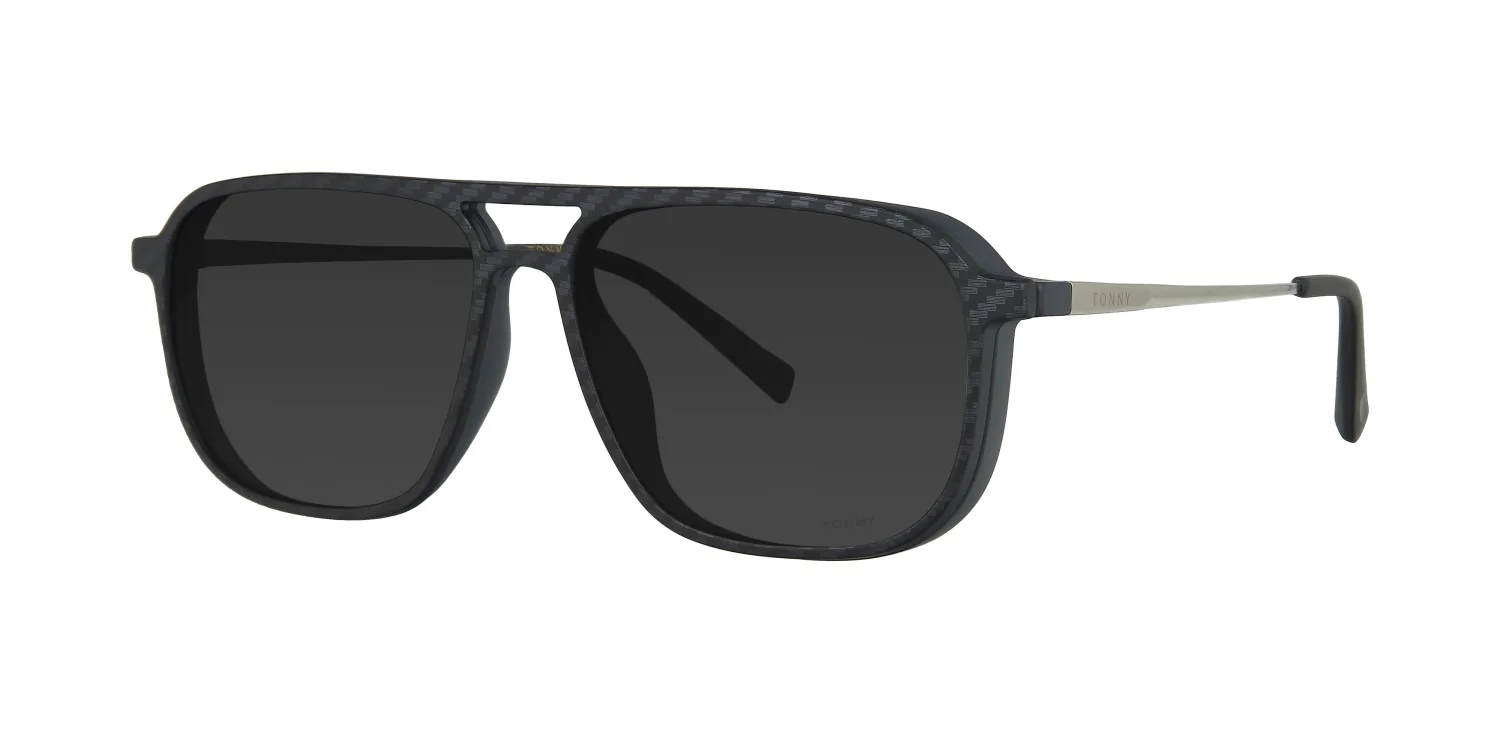 Oprawa z nakładkami clip-on TONNY 0073C2SET