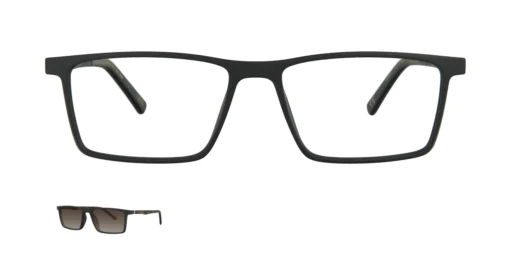 Optical frame with clip-on TONNY 0074C1