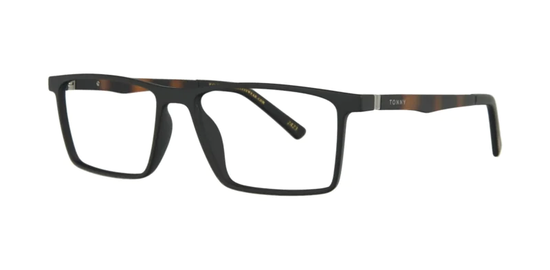Optical frame with clip-on TONNY 0074C1