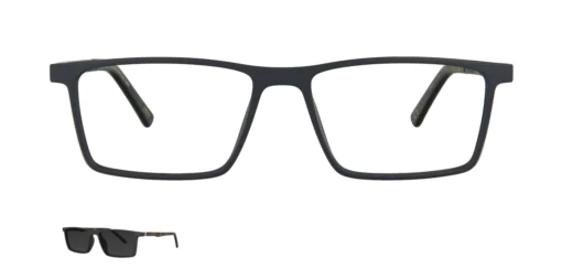 Optical frame with clip-on TONNY 0074C2