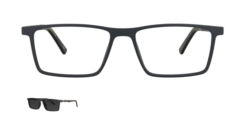 Optical frame with clip-on TONNY 0074C2
