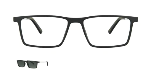 Optical frame with clip-on TONNY 0074C3