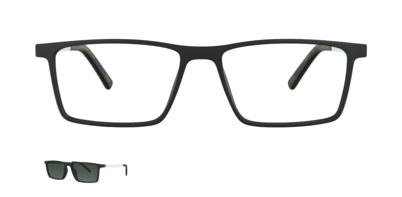 Optical frame with clip-on TONNY 0074C3