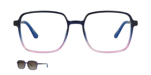 Optical frame with clip-on TONNY 0079C2