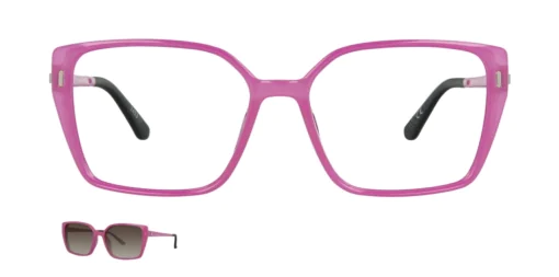 Optical frame with clip-on TONNY 0080C1