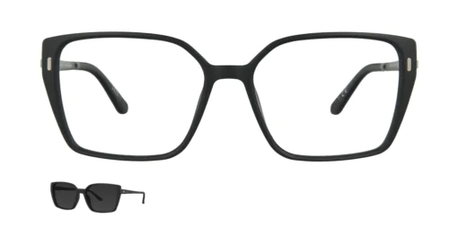 Optical frame with clip-on TONNY 0080C3