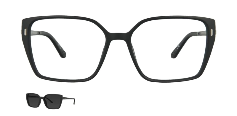 Optical frame with clip-on TONNY 0080C3
