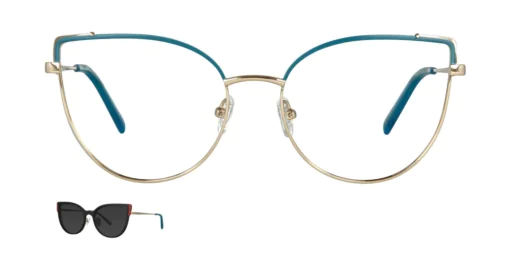 Optical frame with clip-on TONNY 0044C3